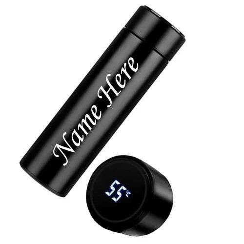 Customized Temperature Water Bottle | Smart LED Display with Name, Logo or Photo